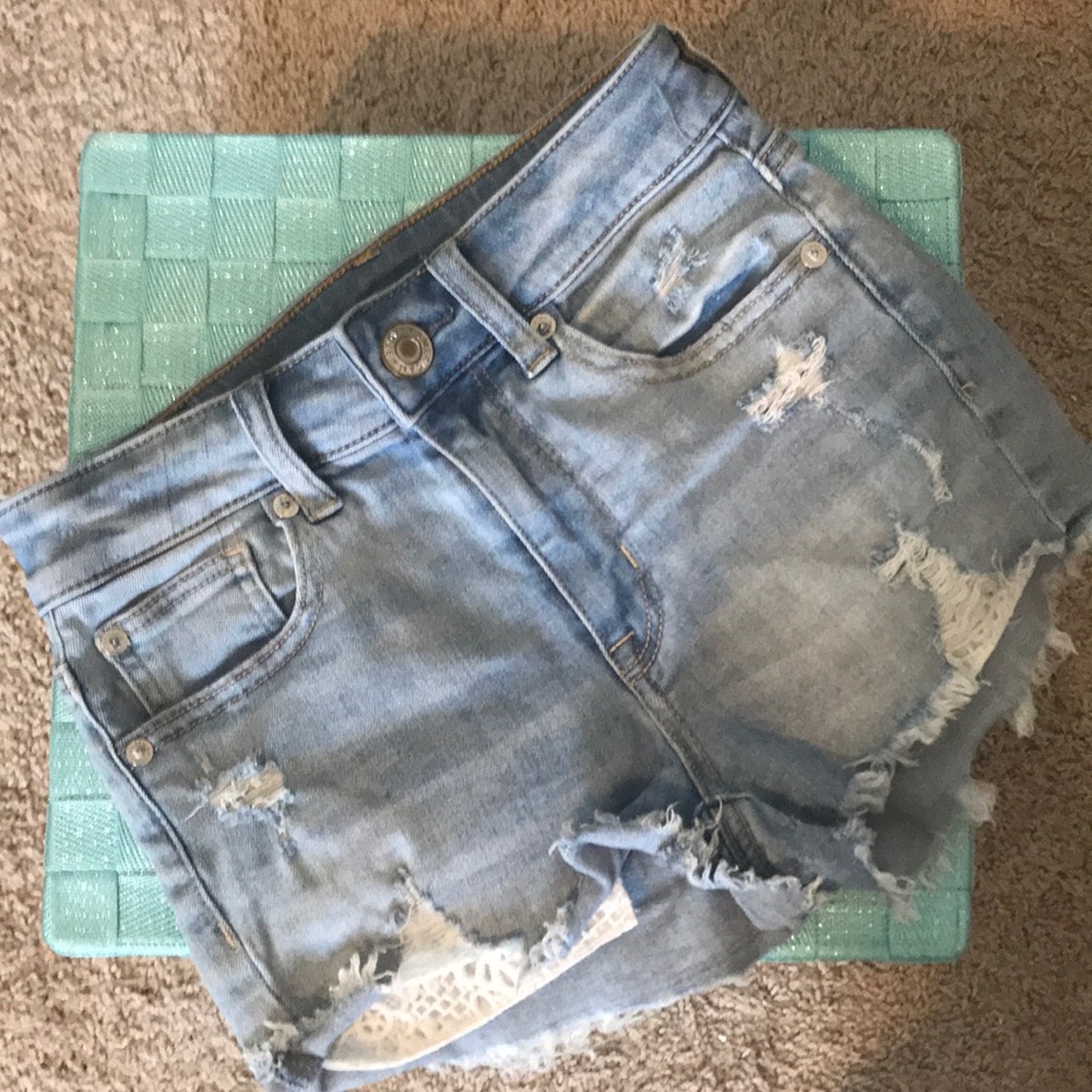 American Eagle denim shorts Size 00